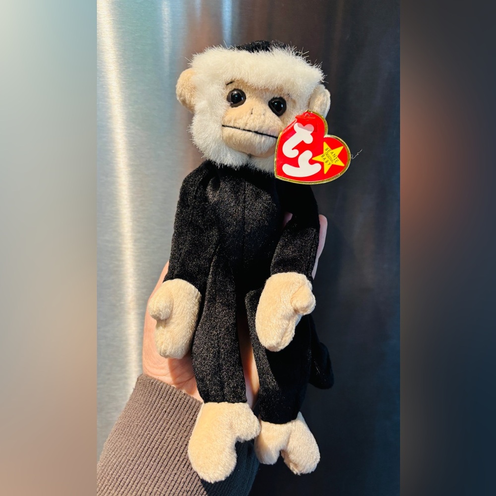 Ty Beanie Baby named Mooch the Spider Monkey.
